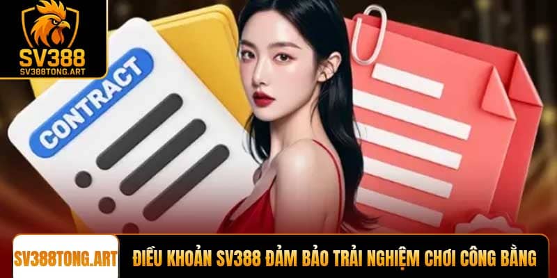 Điều khoản sử dụng SV388 đảm bảo trải nghiệm chơi công bằng